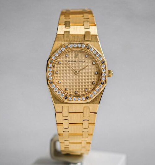 นาฬิกามือสอง Audemars Piguet Vintage Full 18K Gold Diamond