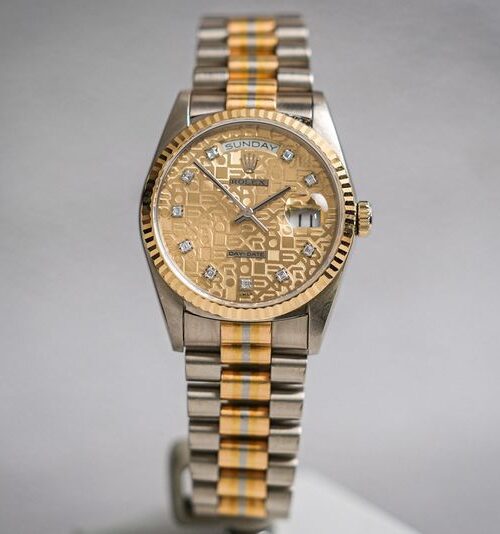 นาฬิกามือสอง Rolex Day Date Tridor Computer Dial (Ref. 18239)