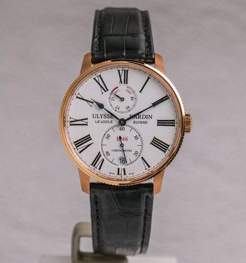 นาฬิกามือสอง Ulysses Nadin Marine Torpilleur 18K Rose Gold