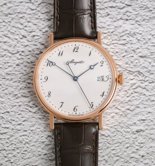 Breguet Classique 18K Rose Gold Enamel