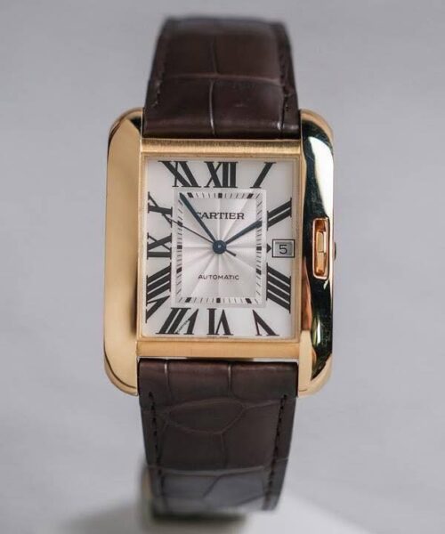Cartier Tank Anglaise 18K Rose Gold