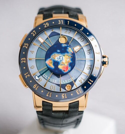 Ulysses Nardin Executive Moonstruck 18K Rose Gold