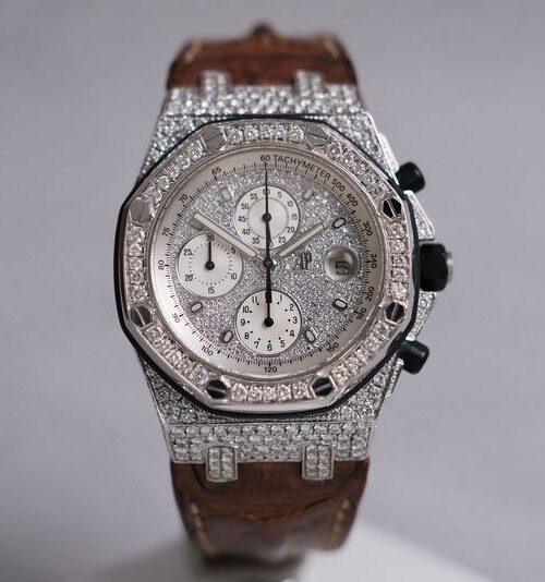 Audemars Piguet Royal Oak Offshore Steel SAFARI Full Diamond