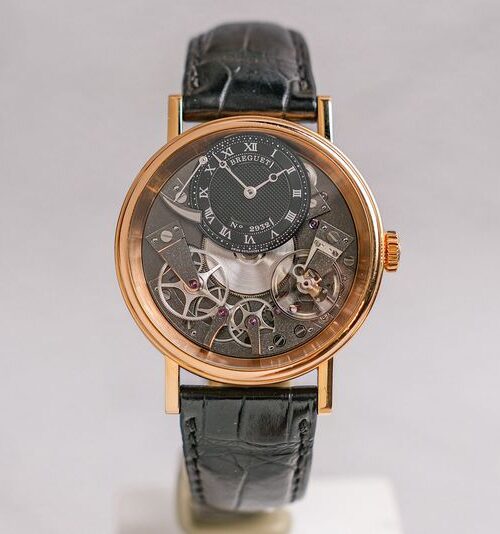 BREGUET TRADITION 18K ROSE GOLD SKELETON