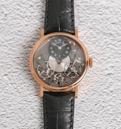BREGUET TRADITION 18K ROSE GOLD SKELETON