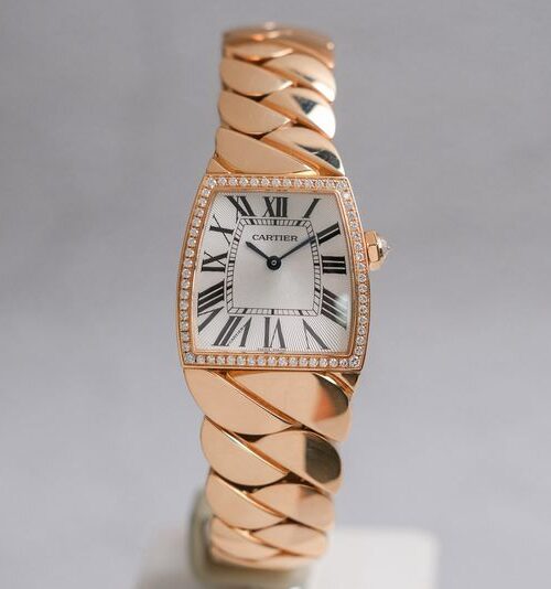 ร้านนาฬิกา Cartier La Dona Full 18K Rose Gold Diamond
