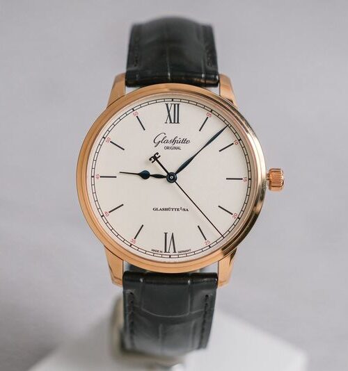 นาฬิกามือสอง Glashutte Original Senator Excellence 18K Rose Gold