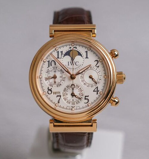 นาฬิกามือสอง IWC Da Vinci Perpetual Calendar 18K Gold IW375819