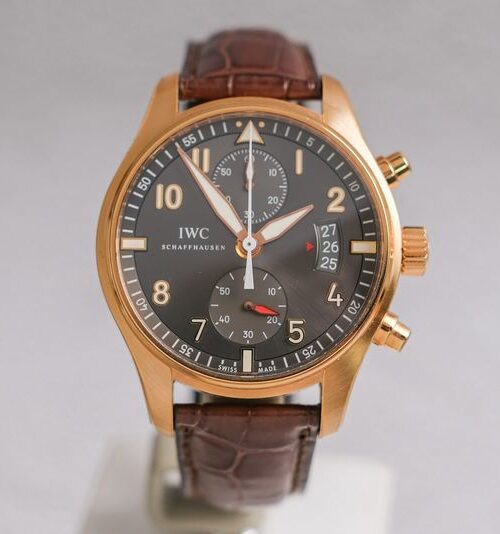 นาฬิกามือสอง IWC Pilot Spitfire Chronograph 18K Rose Gold IW387803