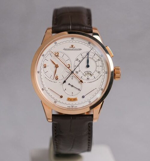 Jaeger LeCoultre Duometre Chronograph 18K Rose Gold