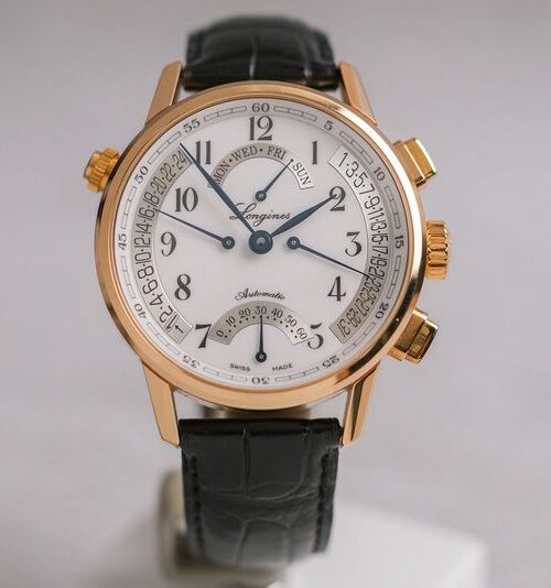 นาฬิกามือสอง Longines Heritage Retrograde 120th Anniversary of Longines’s Registered Logo