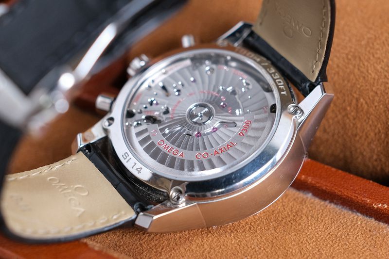Omega De Ville Co Axial Chronograph Black (2)