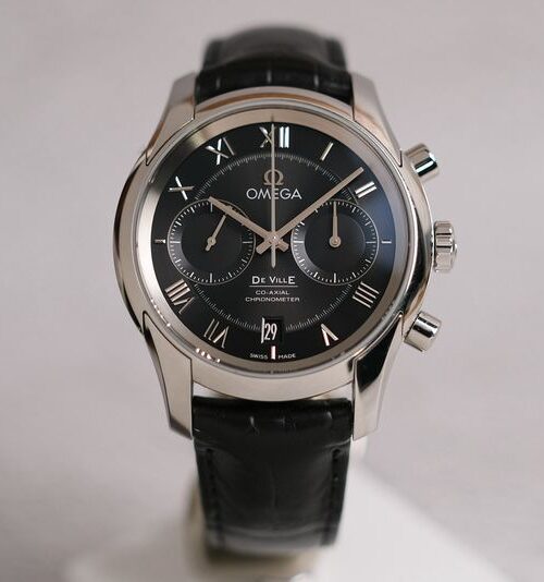 Omega De Ville Co Axial Chronograph Black