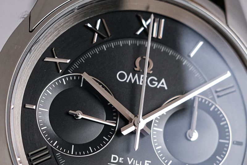 Omega De Ville Co Axial Chronograph Black (5)