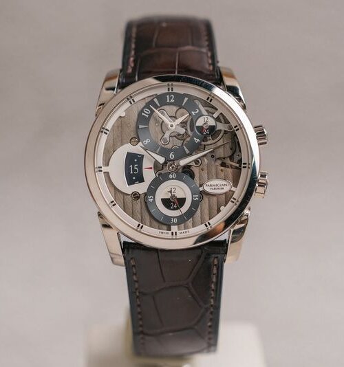 รับซื้อนาฬิกา Parmigiani Fleurier Tonda Hemisphere Skeleton 18K White Gold