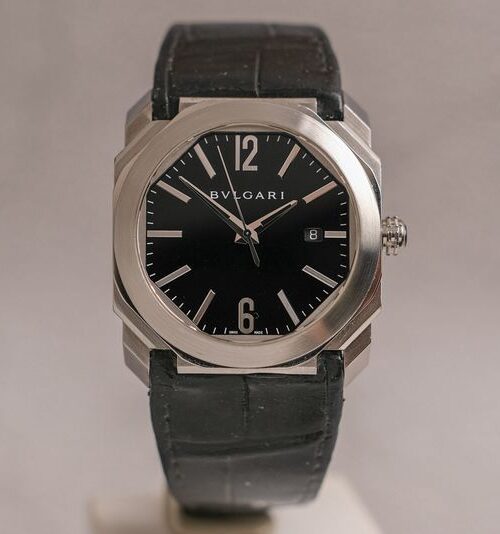 นาฬิกามือสอง BVLGARI OCTO SOLOTEMPO Black