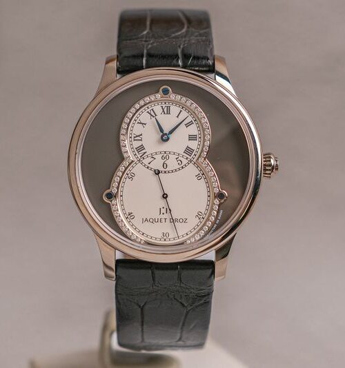 Jaquet Droz Grande Seconde 18K White Gold Diamond