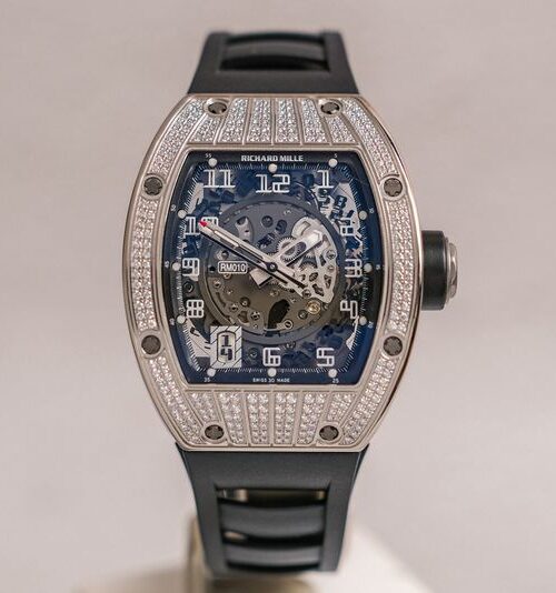รับซื้อนาฬิกา Richard Mille RM010 White Gold Diamond