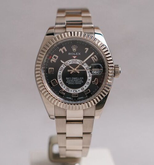 ร้านนาฬิกา Rolex Sky Dweller Full 18K White Goldขาย