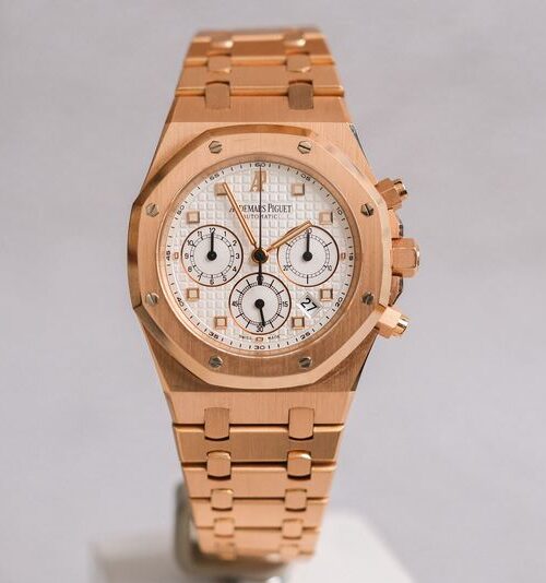ขายนาฬิกา Audemars Piguet Royal Oak Chronograph Gold 25960OR