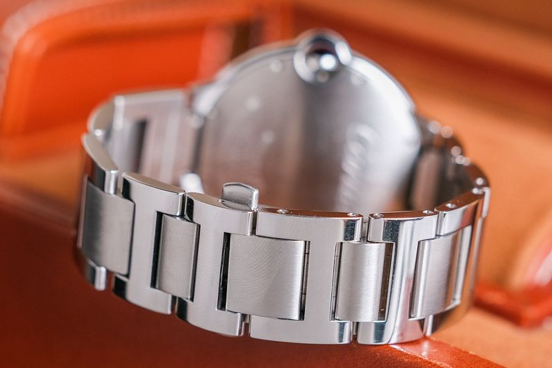 นาฬิกามือสอง Cartier Ballon Bleu 42 Full Diamond