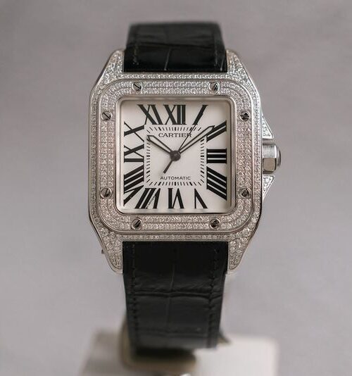 Cartier Santos 100 XL Diamonds