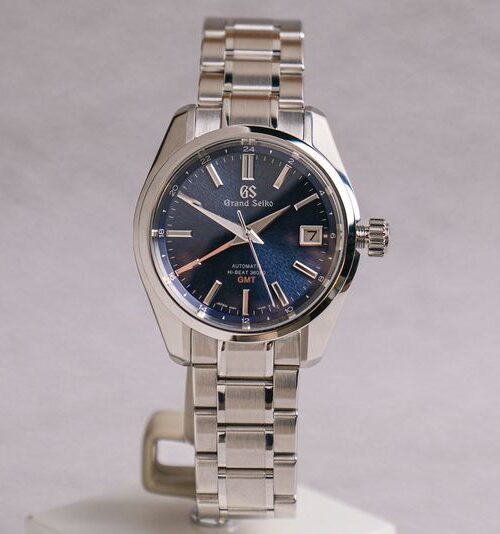 นาฬิกา Grand Seiko Blue Iwate GMT SBGJ235G