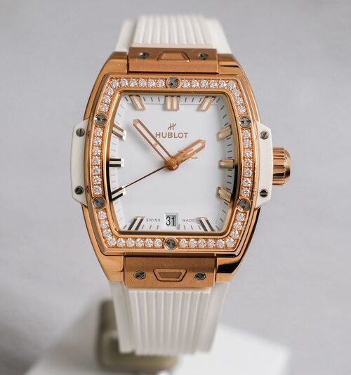 รับซื้อนาฬิกา Hublot Spirit of Big Bang 18K Rose Gold Diamond