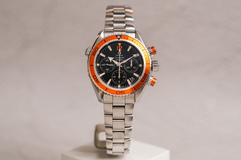 นาฬิกา Omega Seamaster Planet Ocean Chronograph Orange 38mm