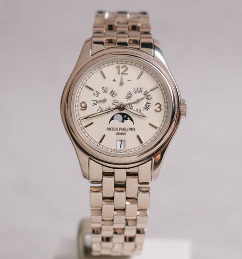 รับซื้อนาฬิกา Patek Philippe 51461G Annual Calendar 18k White Gold
