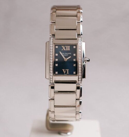 นาฬิกา Patek Philippe Twenty Four Blue Dial