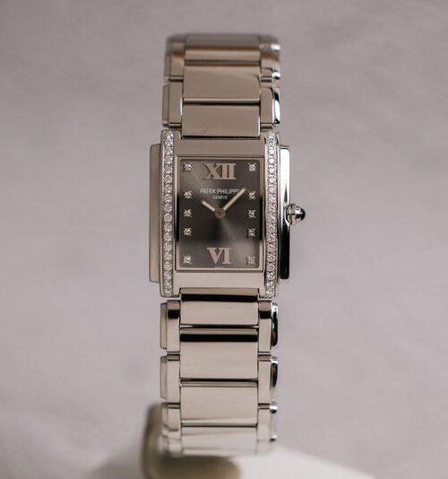 นาฬิกามือสอง Patek Twenty Four Grey Dial