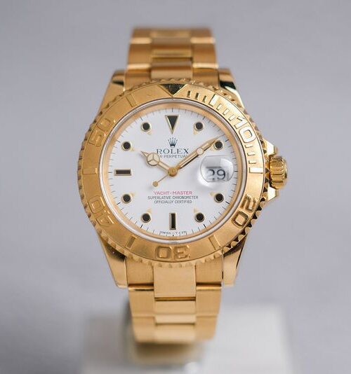 ขายนาฬิกา ROLEX YACHT MASTER 40 18k FULL GOLD 166288