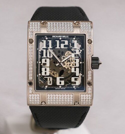 ขายนาฬิกา Richard Mille RM016 Full 18k White Gold Full Diamond