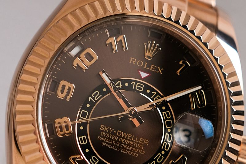 Rolex Sky Dweller 18K Rose Gold 326935 (3)