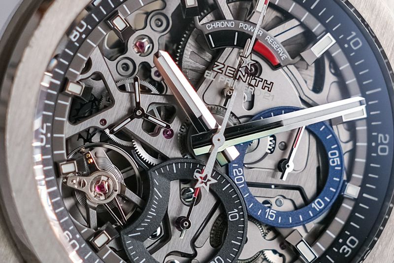 รับซื้อนาฬิกา Zenith Defy El Primero 21 Skeleton