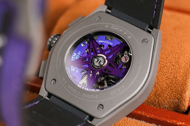 Zenith Defy El Primero 21 Skeleton Ultra Violet (1)