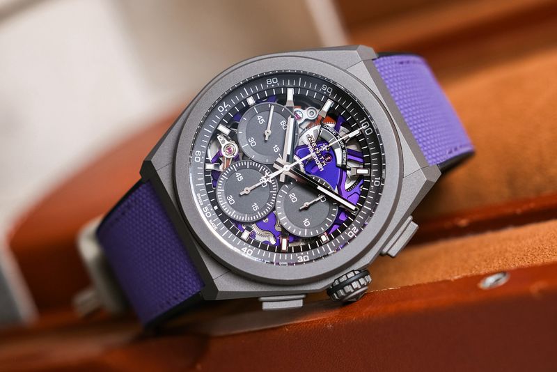 Zenith Defy El Primero 21 Skeleton Ultra Violet (2)