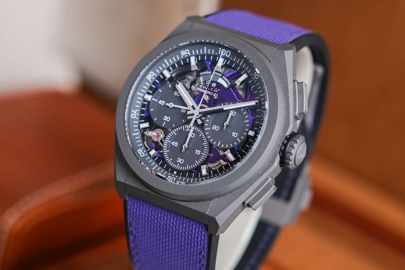Zenith Defy El Primero 21 Skeleton Ultra Violet (4)