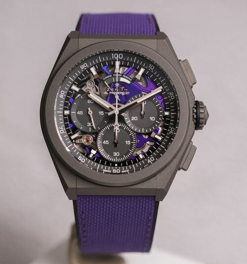 Zenith Defy El Primero 21 Skeleton Ultra Violet