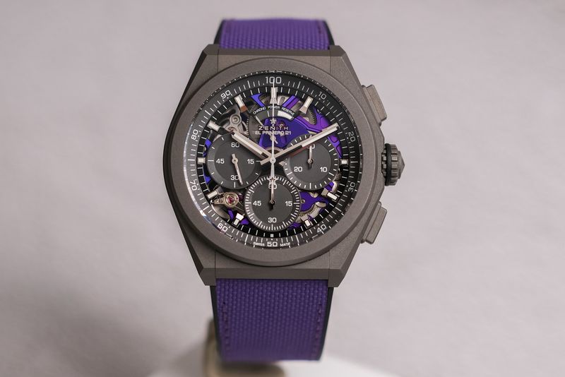 Zenith Defy El Primero 21 Skeleton Ultra Violet (5)