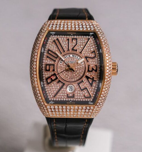 นาฬิกามือสอง Franck Muller Vanguard V41 18K Rose Gold Diamond