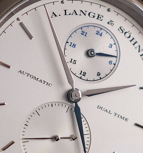 นาฬิกา A Lange & Sohne Saxonia Dual Time 18K White Gold