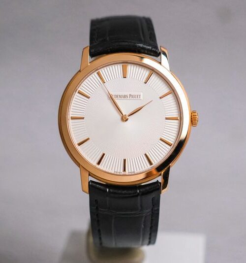 นาฬิกา Audemars Piguet Jules Audemars 18K Rose Gold 15180OR