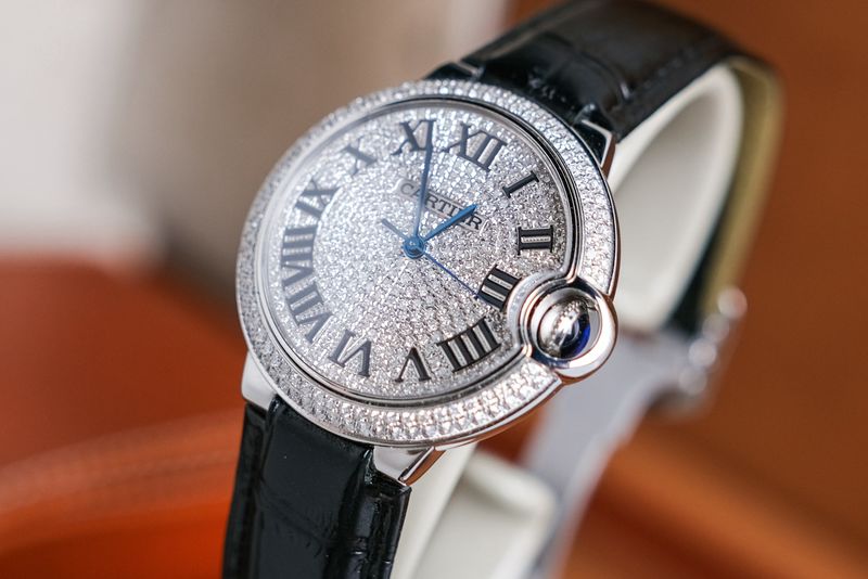 Cartier Ballon Bleu 36 Diamond (3)