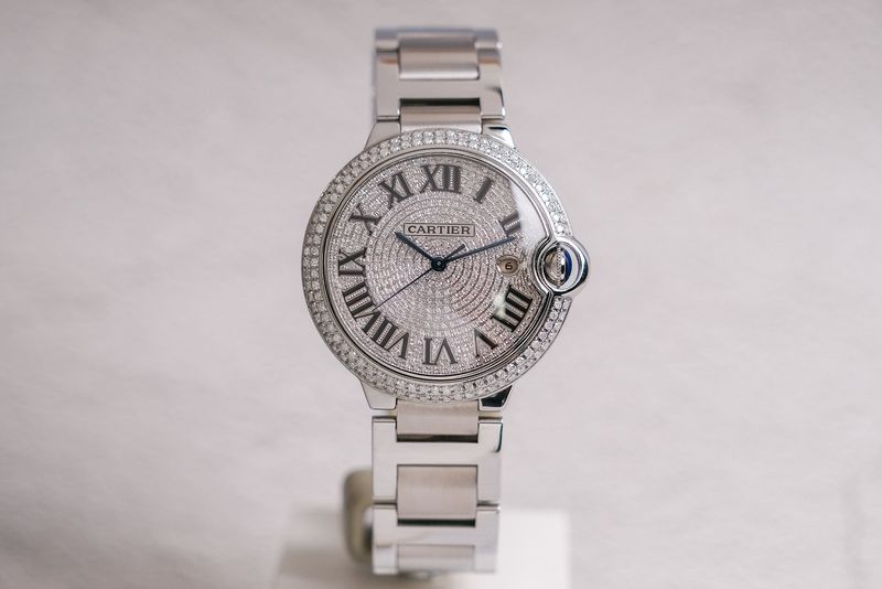 Cartier Ballon Bleu 42 Diamond (10)
