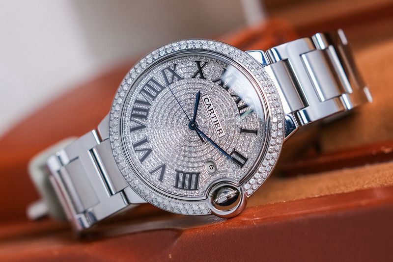 Cartier Ballon Bleu 42 Diamond (7)