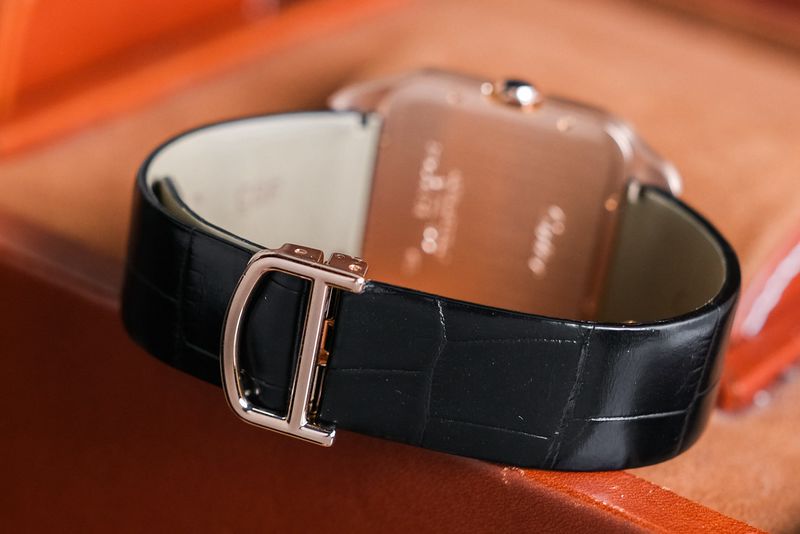 Cartier Santos Dumont Ultra Thin 18K Rose Gold (1)