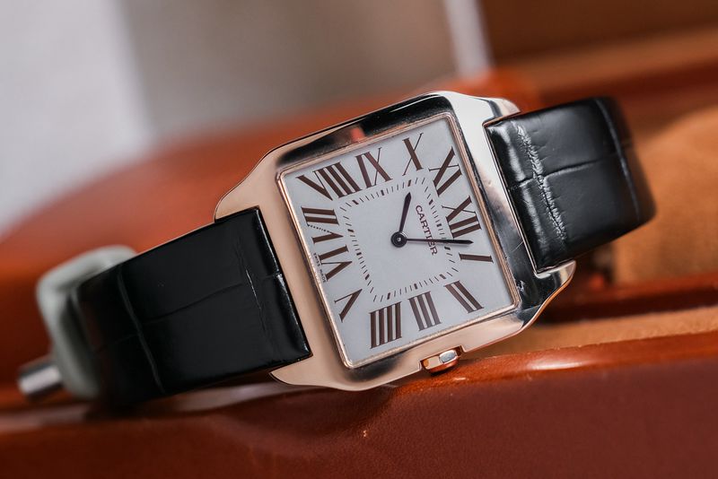 Cartier Santos Dumont Ultra Thin 18K Rose Gold (2)