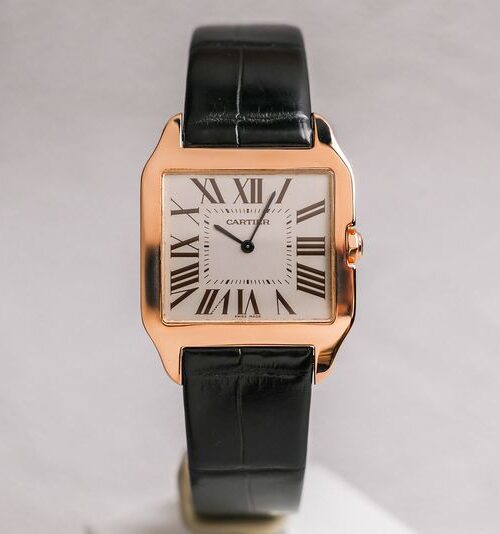 Cartier Santos Dumont Ultra Thin 18K Rose Gold